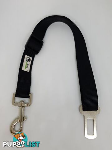 Seat Belt Safety Travel Attachment Connector - Moondidley Pets - MDPSBRED