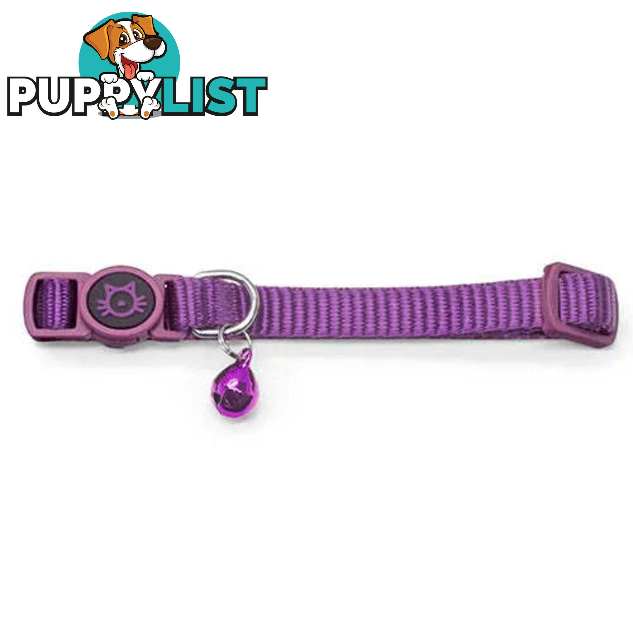 NYLON CAT COLLAR - BAINBRIDGE - BB-A7194-PUR