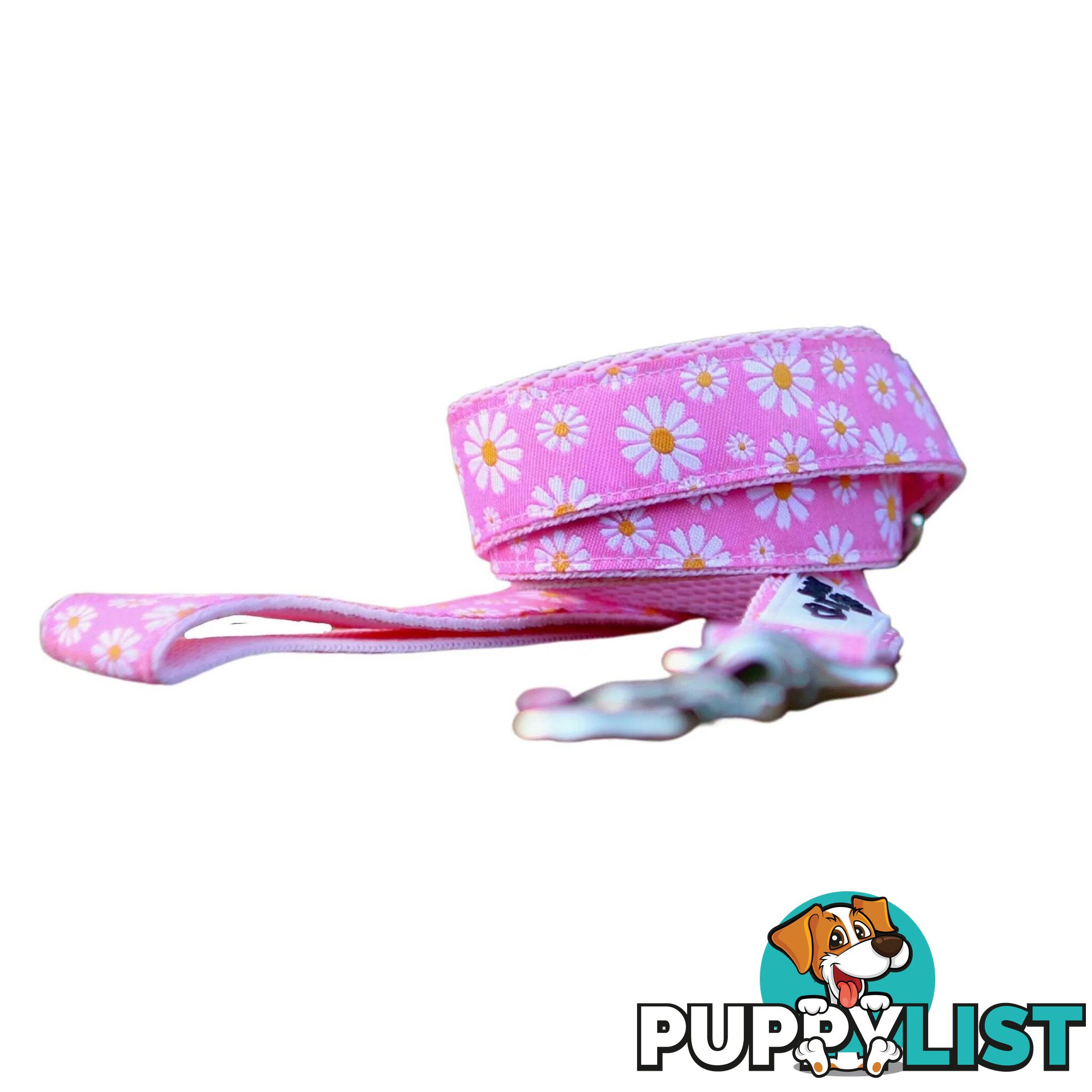 Daisy Dog Lead / Dog Leash - Hand Made by The Bark Side - TBSLDDAILAV201.2