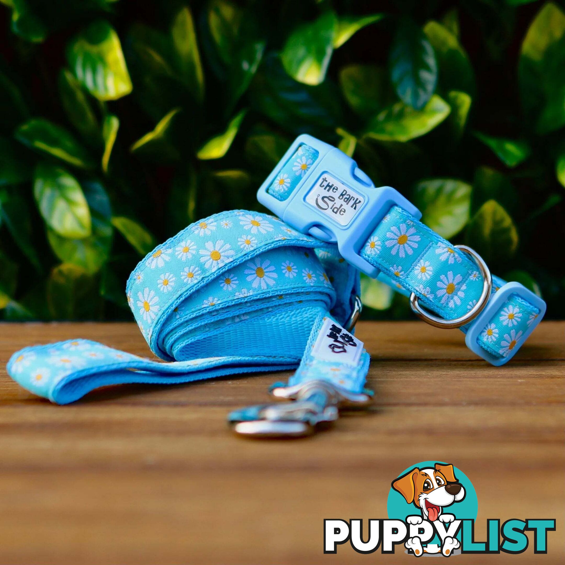 Daisy Dog Lead / Dog Leash - Hand Made by The Bark Side - TBSLDDAIPNK201.5