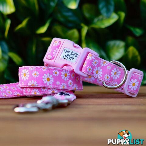 Daisy Dog Lead / Dog Leash - Hand Made by The Bark Side - TBSLDDAIPNK201.5