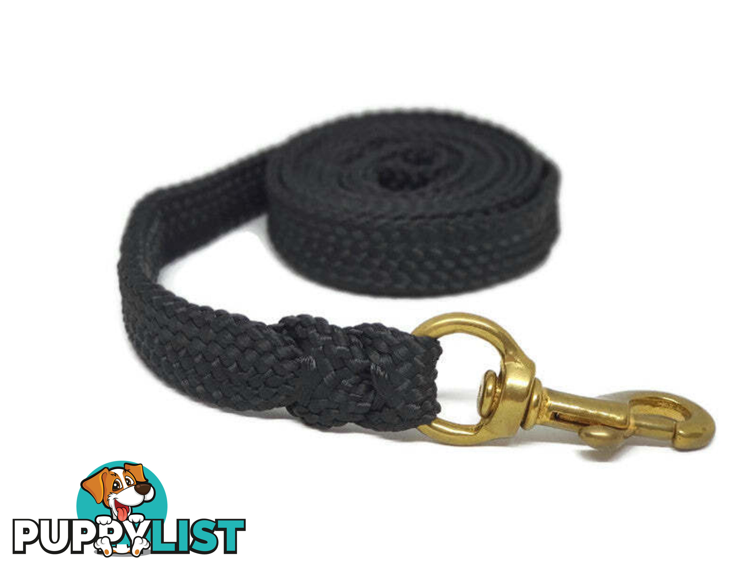 1.8m to 10m Long Dog Lead No Stitching Tough Yarnix 20mm Wide - YNXLD2010SSRED