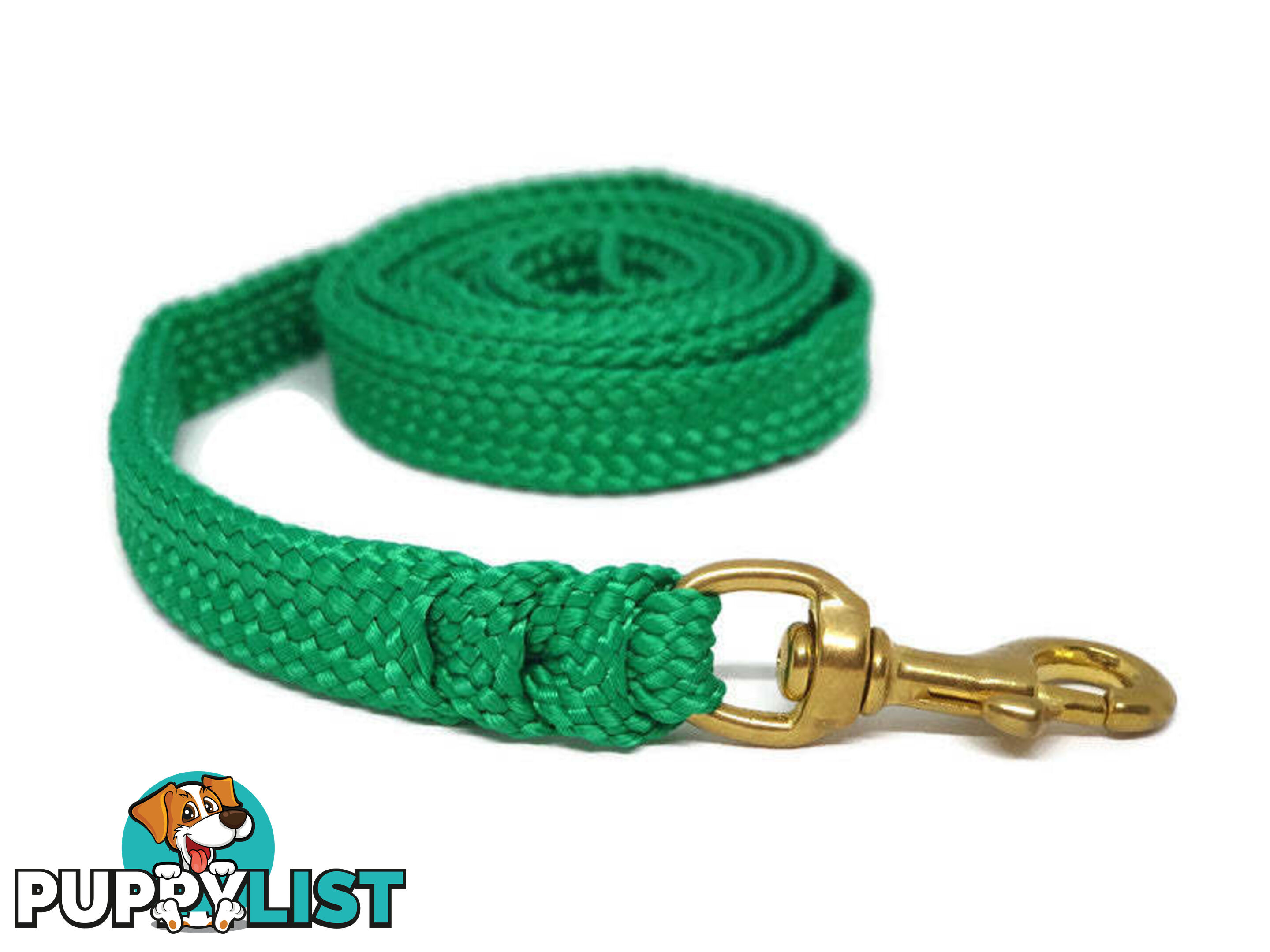 1.8m to 10m Long Dog Lead No Stitching Tough Yarnix 20mm Wide - YNXLD2010SSRED