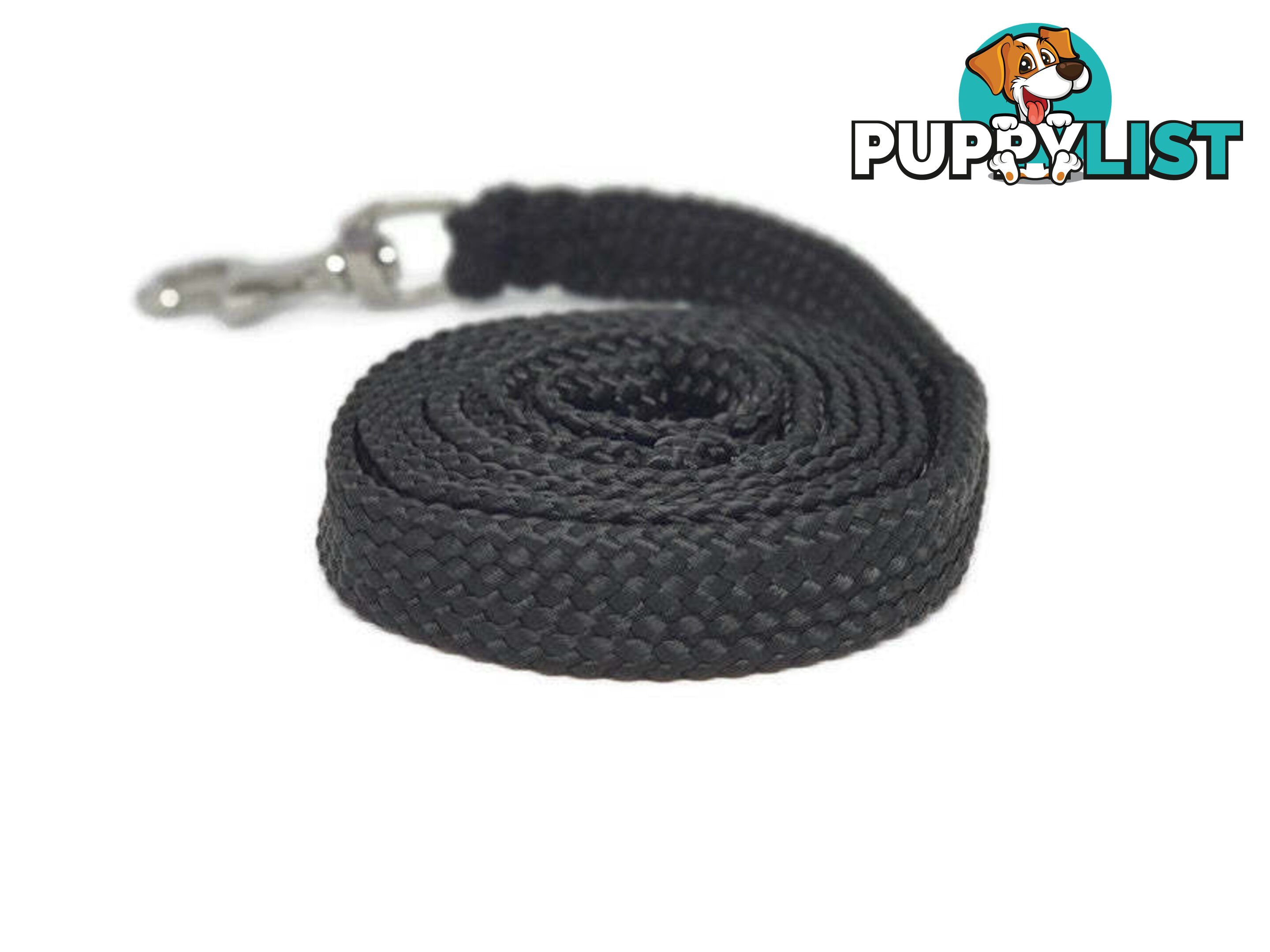 1.8m to 10m Long Dog Lead No Stitching Tough Yarnix 20mm Wide - YNXLD2010SSRED