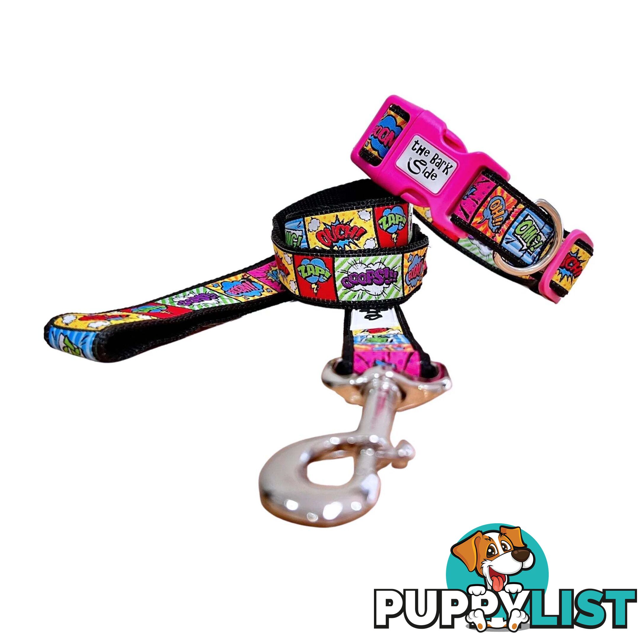 Comic Mania Dog Lead / Dog Leash - Hand Made by The Bark Side - TBSLDCOM251.5
