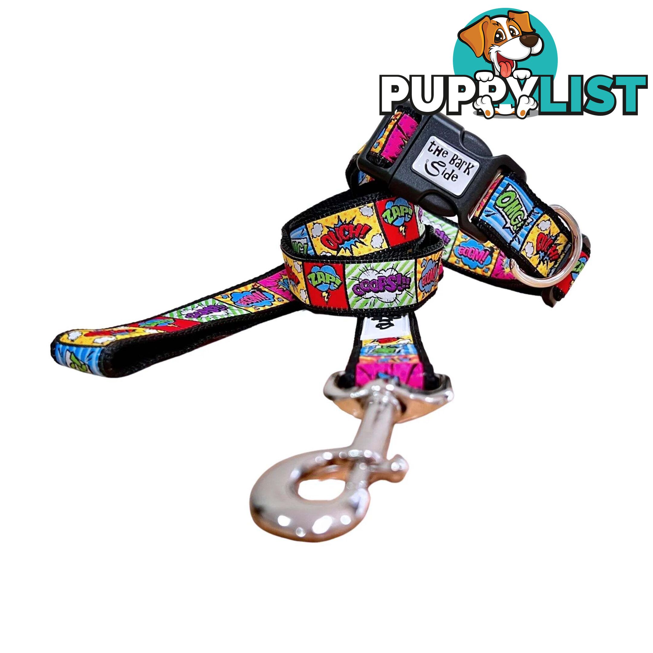 Comic Mania Dog Lead / Dog Leash - Hand Made by The Bark Side - TBSLDCOM251.5
