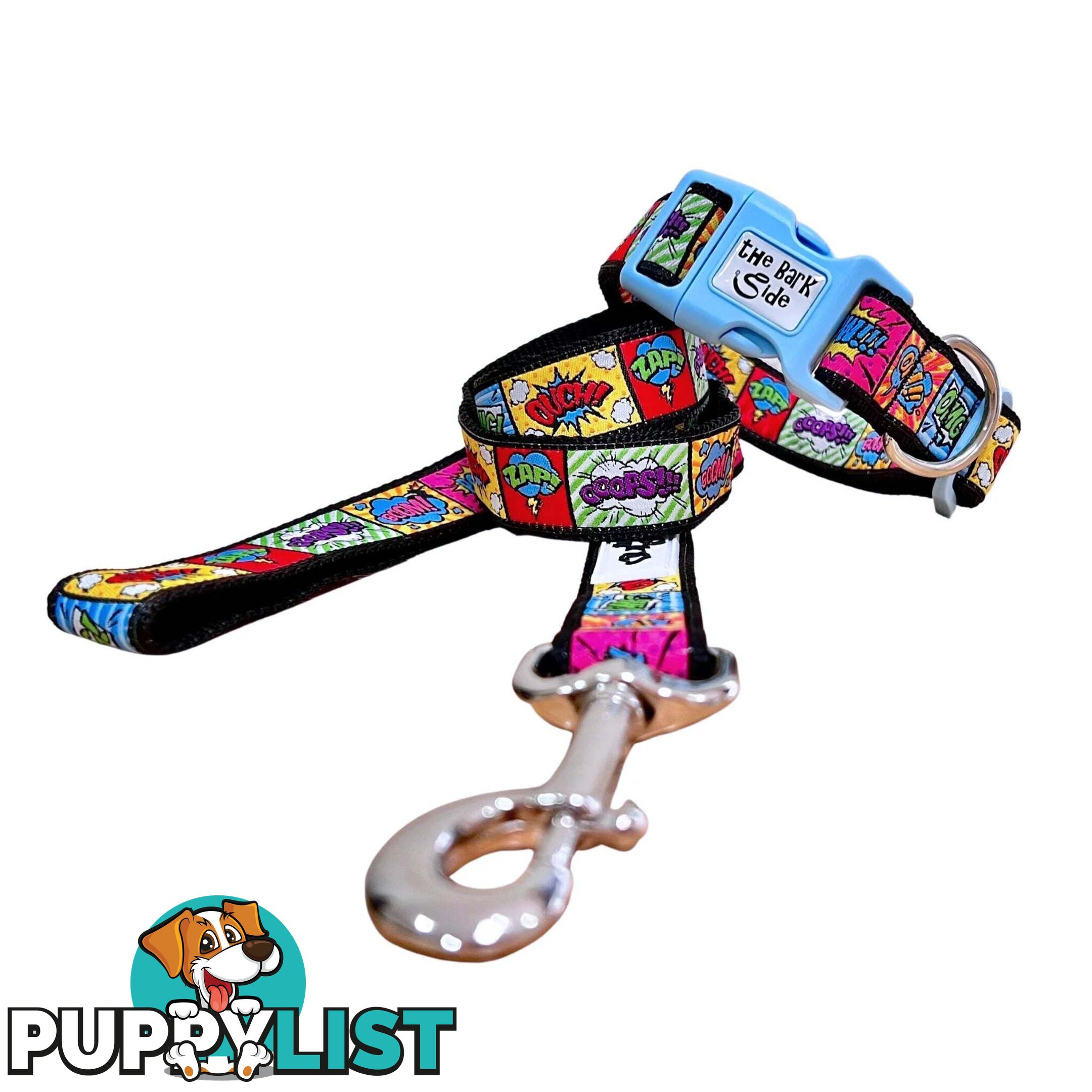 Comic Mania Dog Lead / Dog Leash - Hand Made by The Bark Side - TBSLDCOM251.5