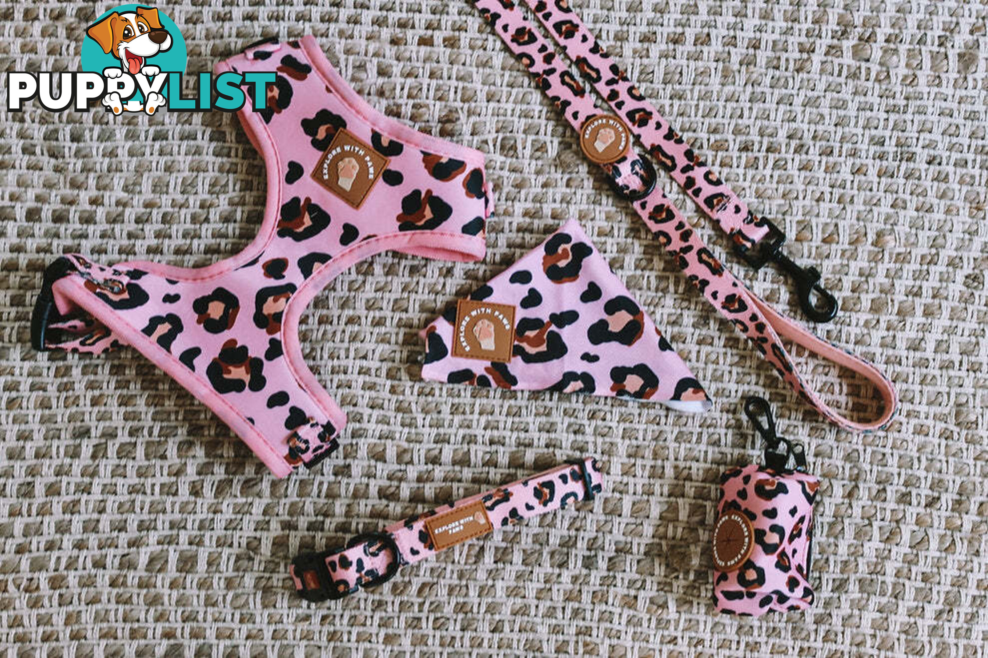 Designer Dog Harness by Explore with Paws - EWPHARTIGXSN