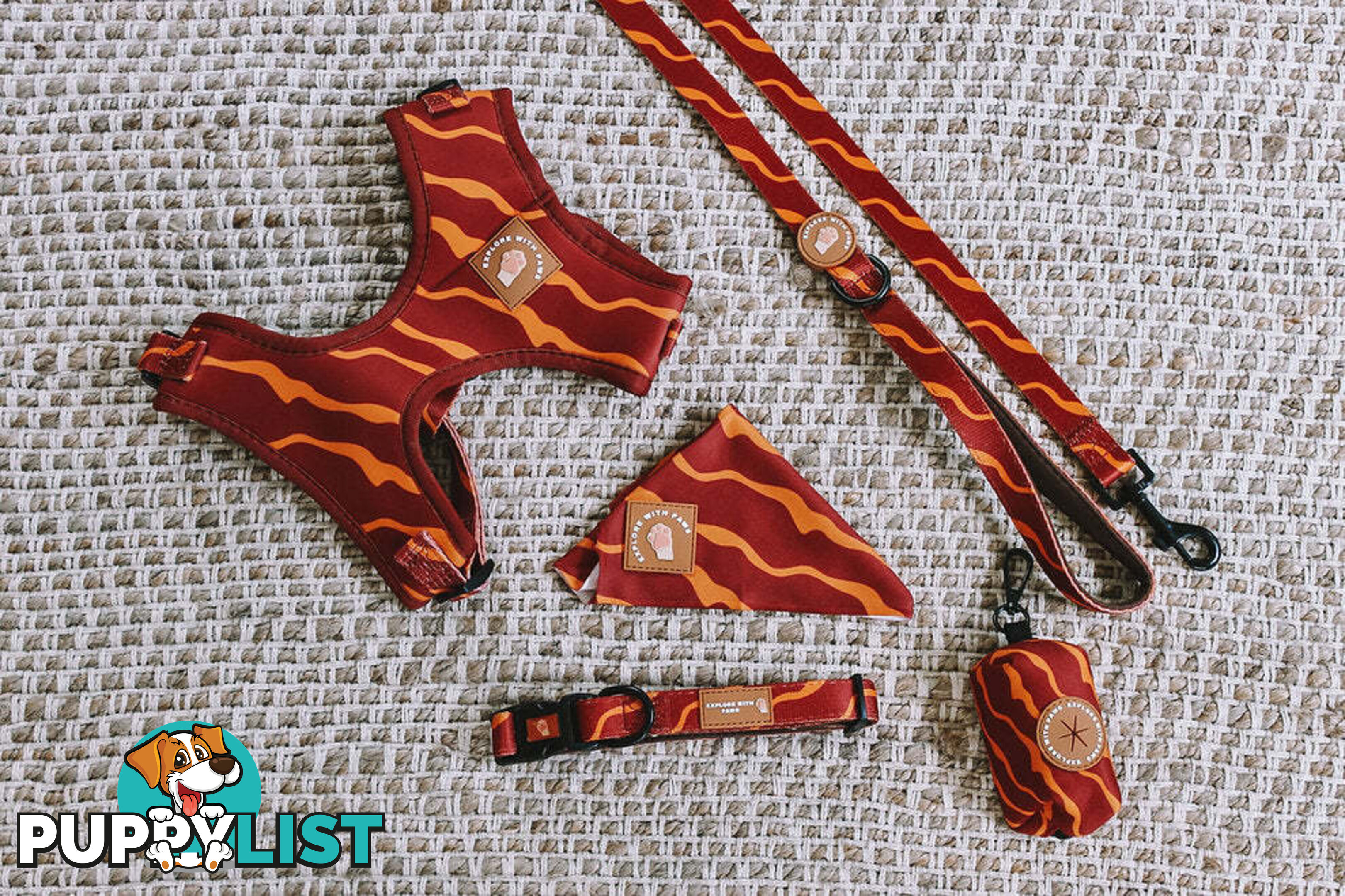 Designer Dog Harness by Explore with Paws - EWPHARTIGXSN