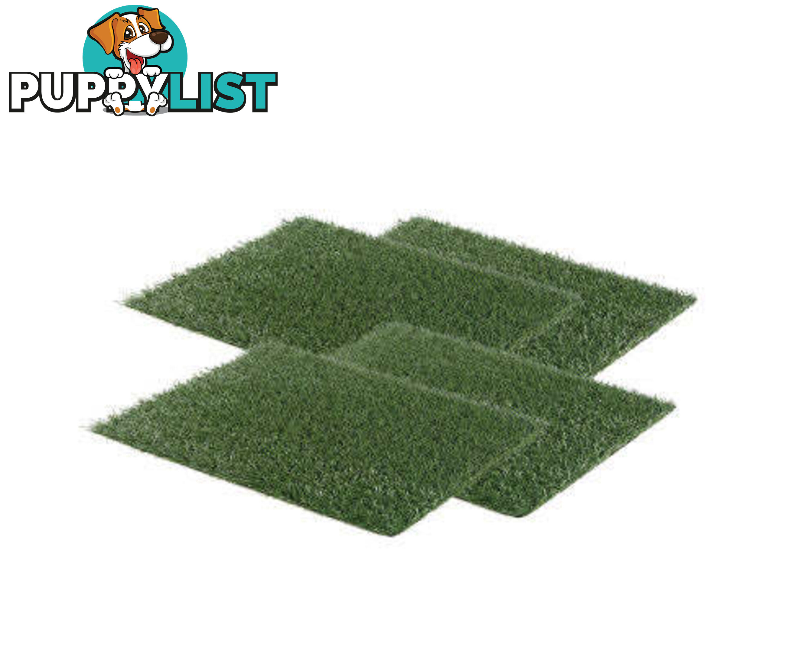 Paw Mate Grass Mat for Pet Dog Potty Tray Training Toilet 63.5cm x 38cm - V274-PET-MAT-202