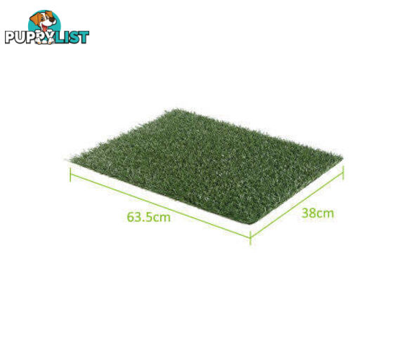 Paw Mate Grass Mat for Pet Dog Potty Tray Training Toilet 63.5cm x 38cm - V274-PET-MAT-202
