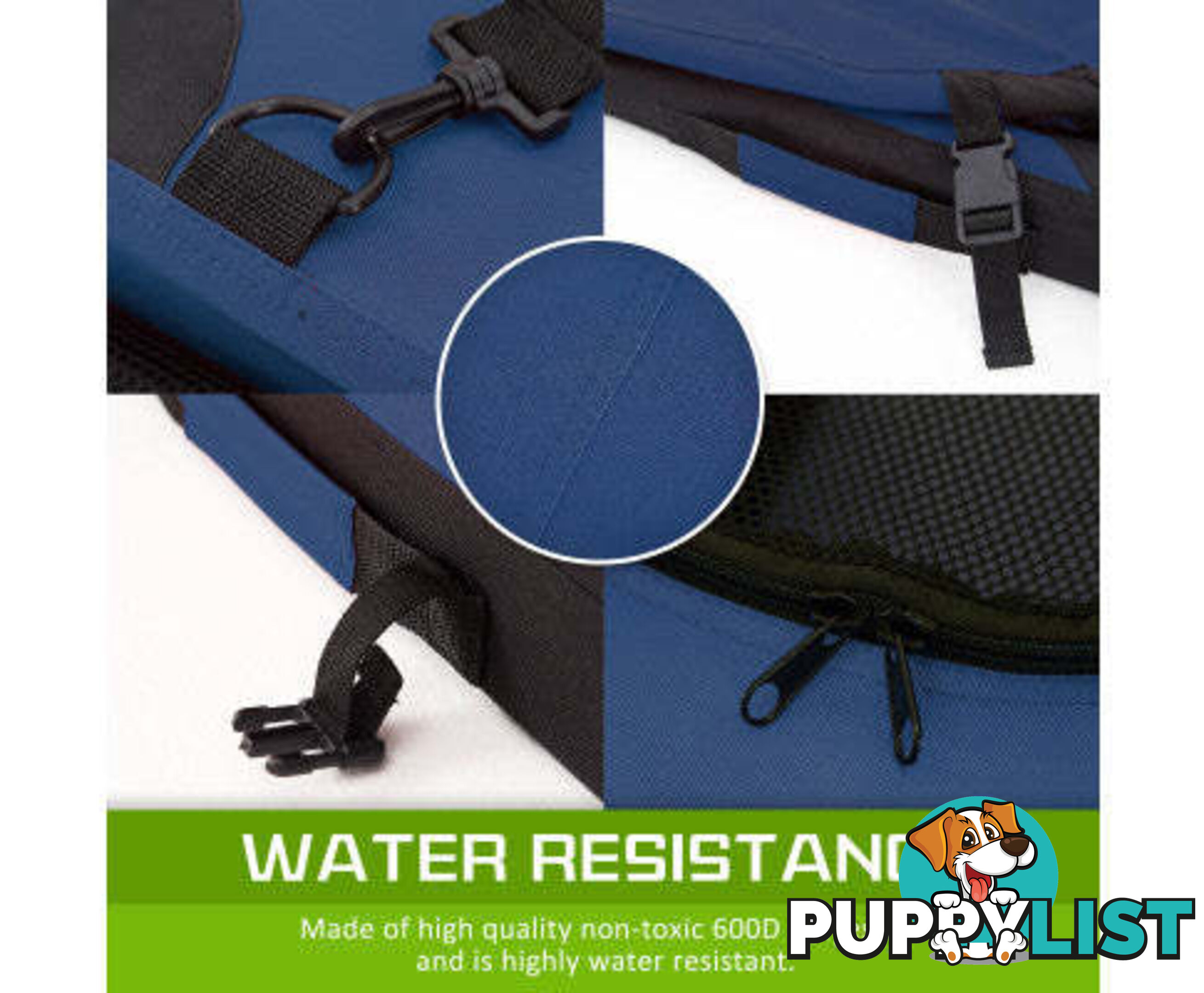 Paw Mate Portable Soft Dog Cage Crate Carrier - V274-PET-02XXXL-GY