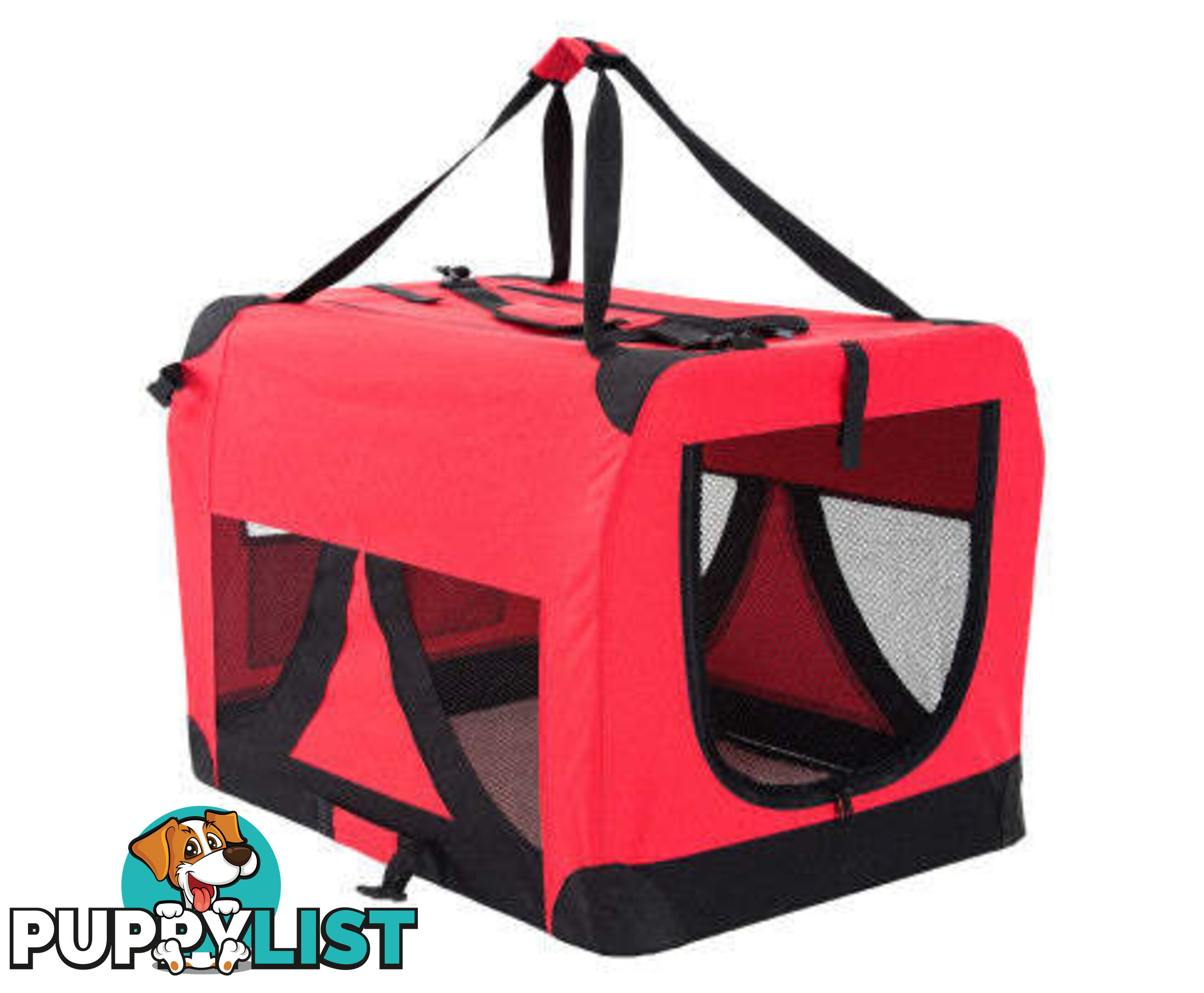 Paw Mate Portable Soft Dog Cage Crate Carrier - V274-PET-02XXXL-GY