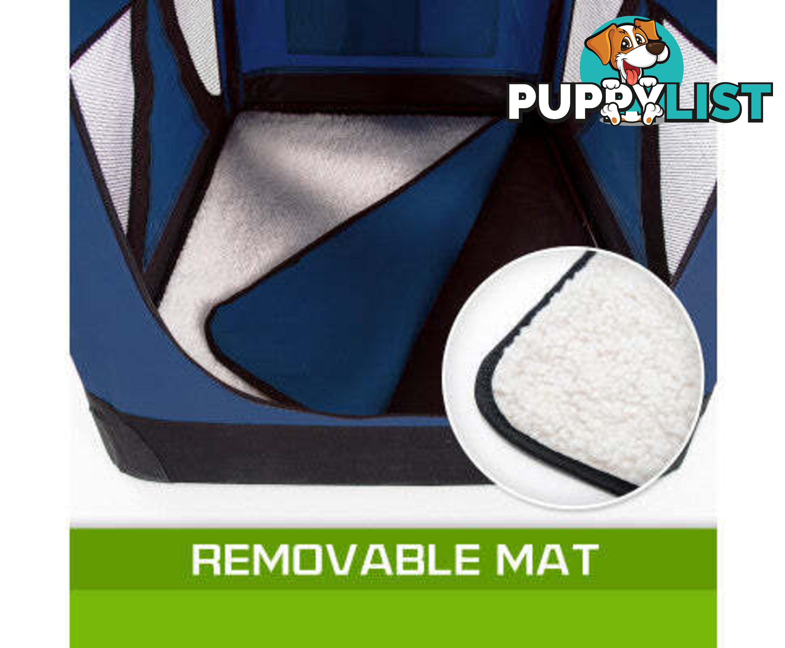 Paw Mate Portable Soft Dog Cage Crate Carrier - V274-PET-02XXXL-GY
