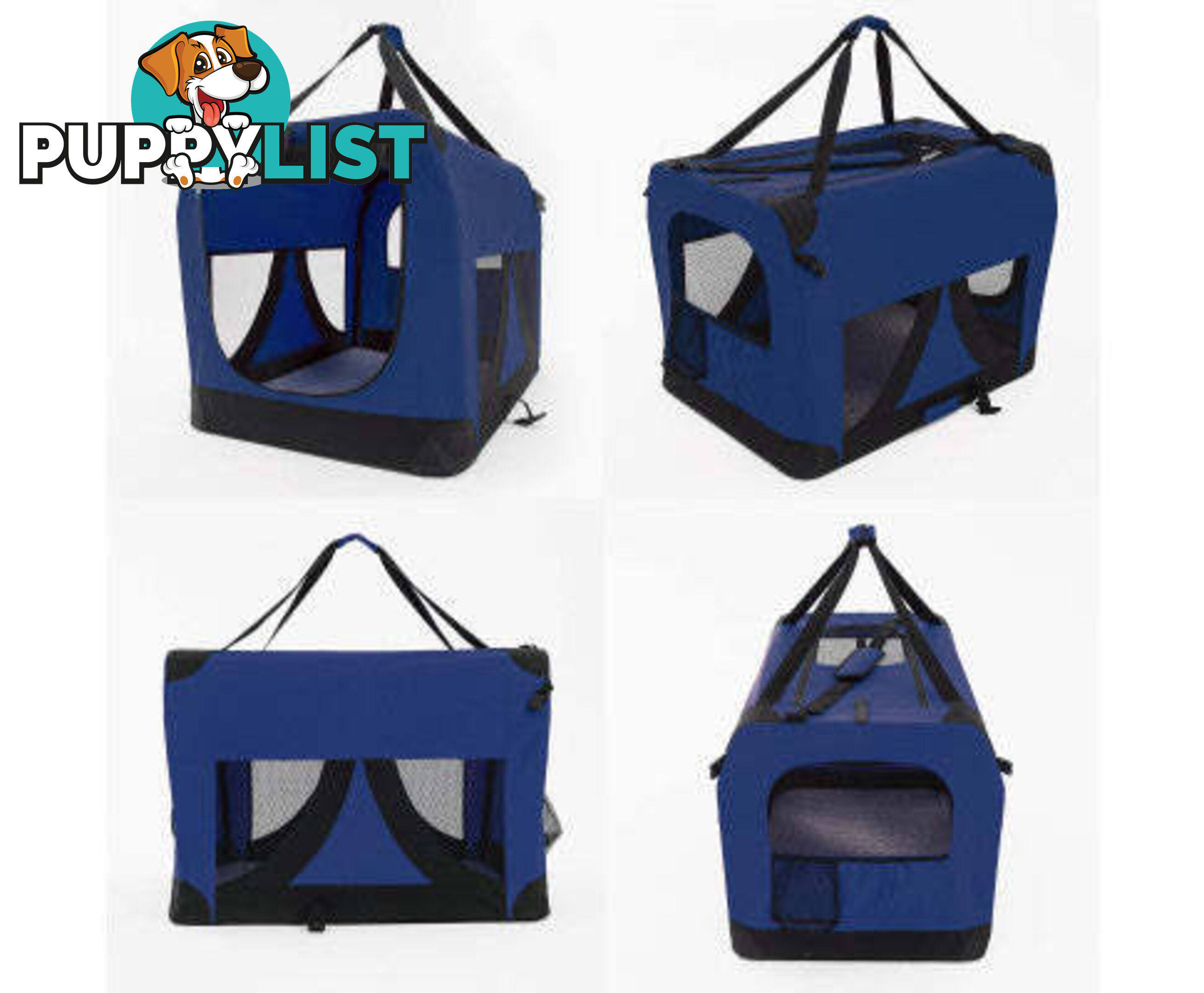 Paw Mate Portable Soft Dog Cage Crate Carrier - V274-PET-02XXXL-GY