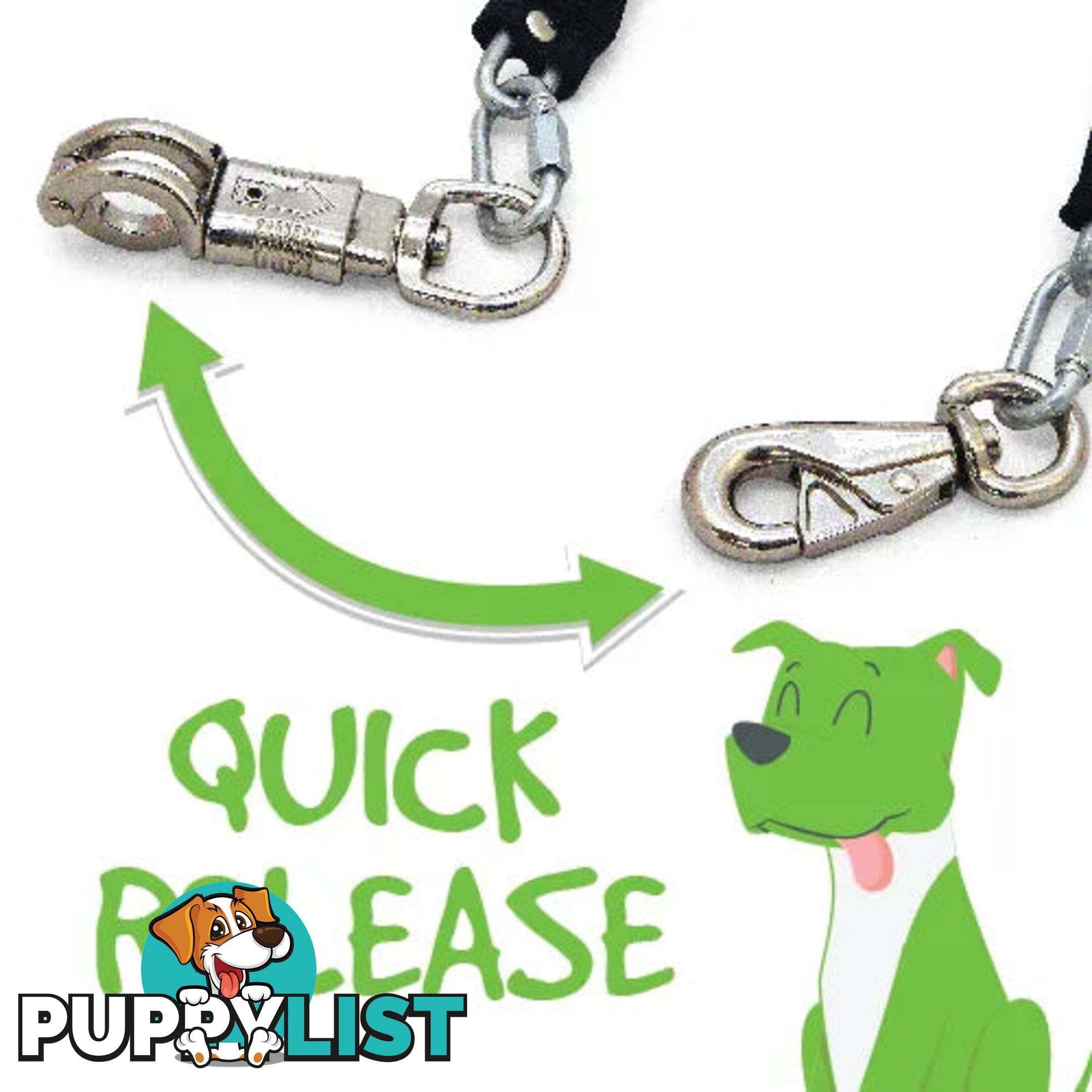 DOG UTE CHAIN WITH PANIC SNAP - BAINBRIDGE - BB-A7093