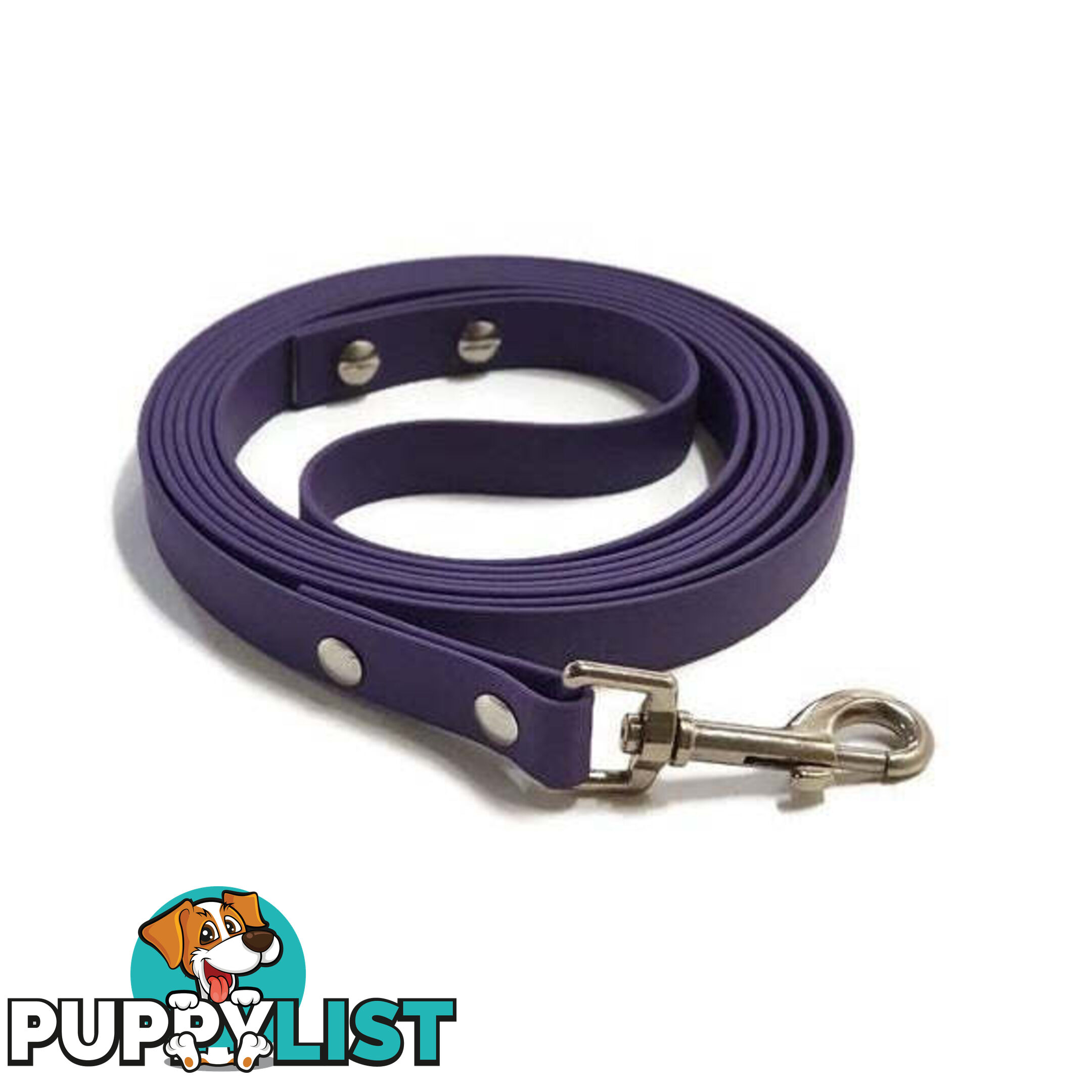 3m - 5m Biothane Dog Lead - BIOLD4LBLK