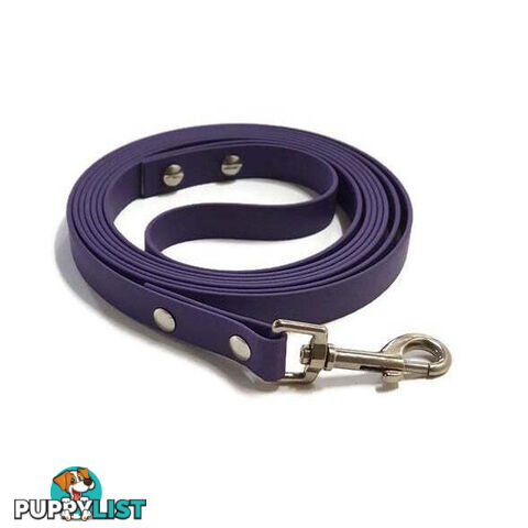 3m - 5m Biothane Dog Lead - BIOLD4LBLK