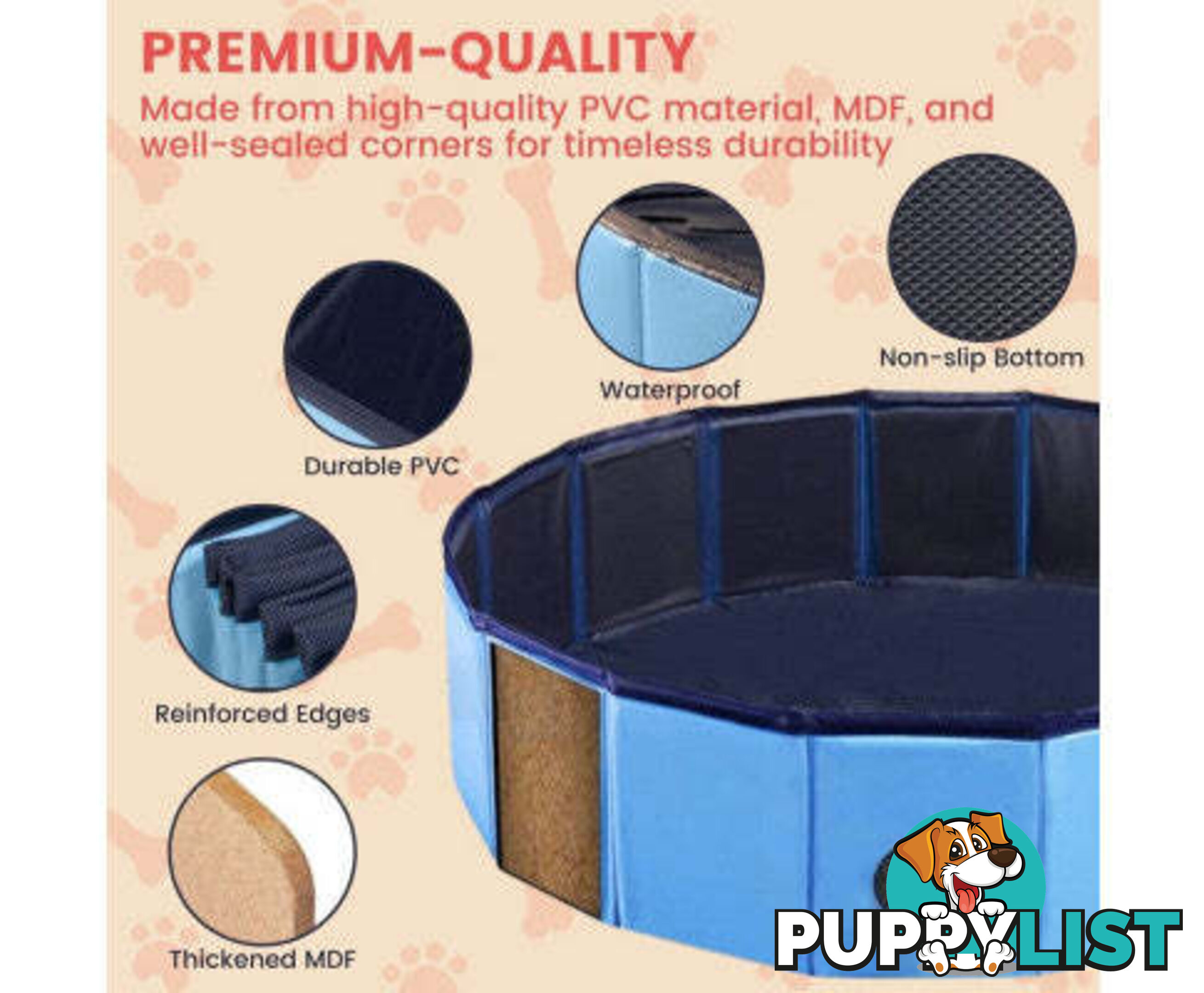 Floofi Pet Pool - V227-3331641005040