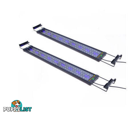 Dynamic Power 2 Set 18W Aquarium Blue White LED Light for Tank 75-95cm - V274-AQ-LED80-18W-X2