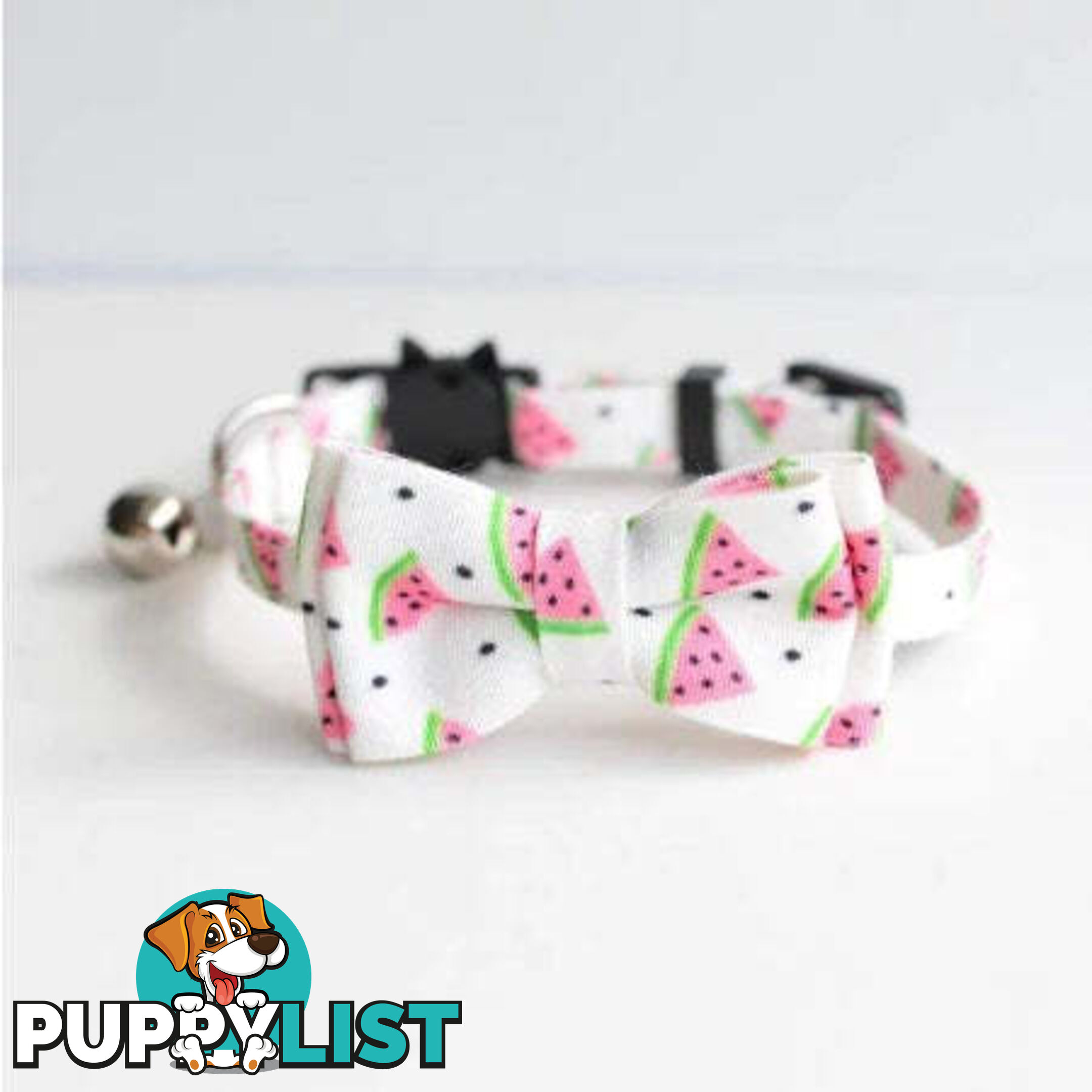 Breakaway Cat Collar & Bow Tie / XS - Hand Made by The Bark Side - TBSBRKXSSTR