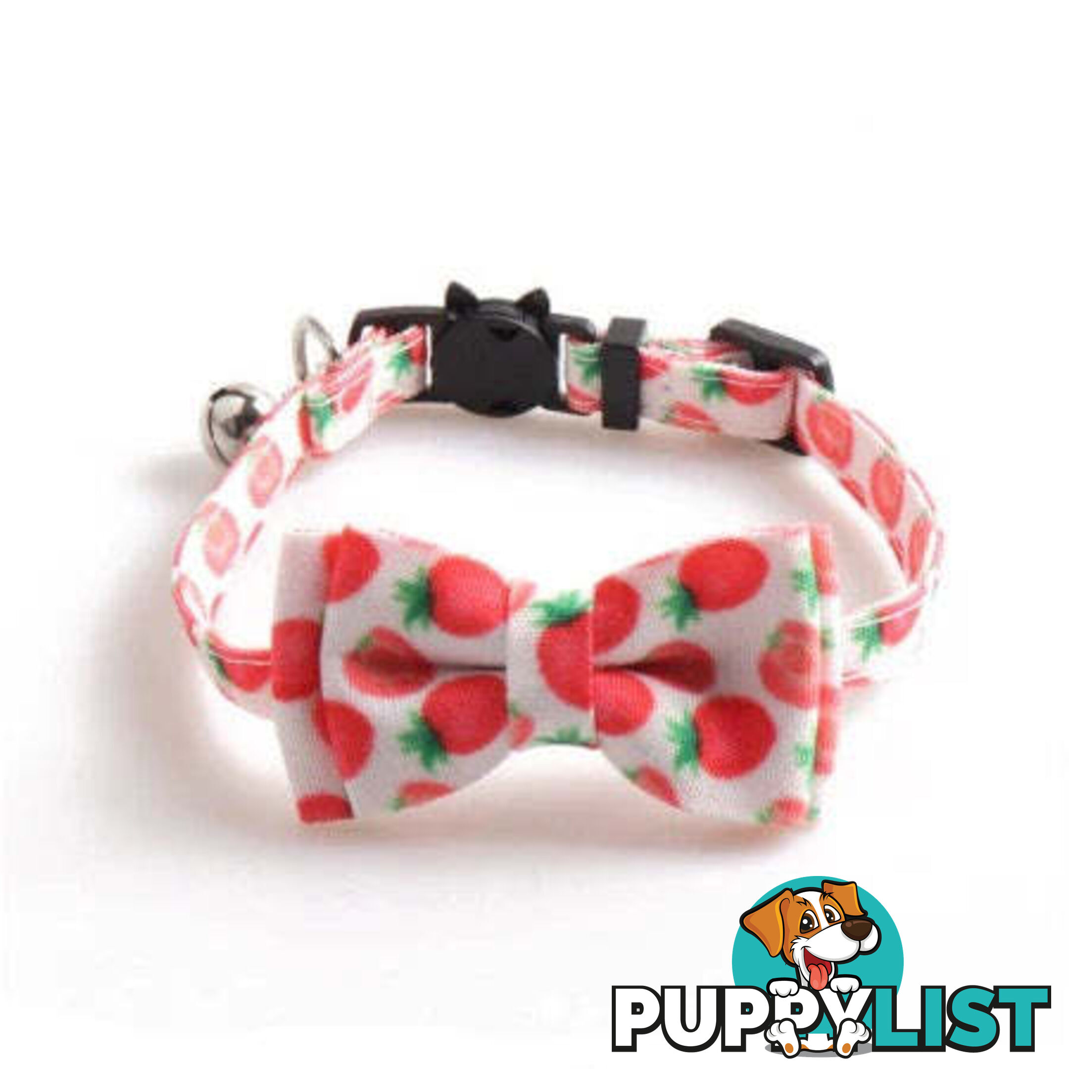Breakaway Cat Collar & Bow Tie / XS - Hand Made by The Bark Side - TBSBRKXSSTR