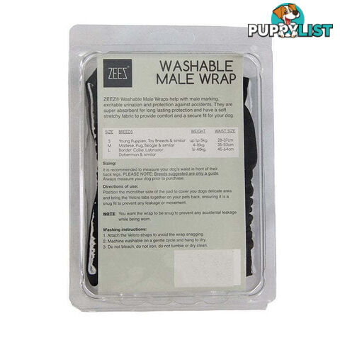 Washable Male Wrap ZEEZ - PPP-51-ZWW04314