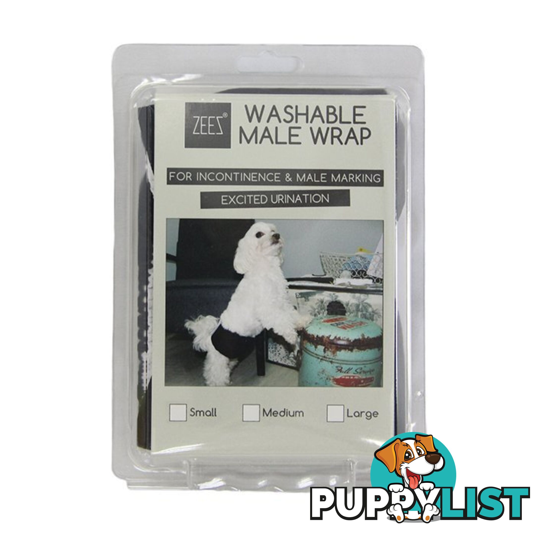 Washable Male Wrap ZEEZ - PPP-51-ZWW04314
