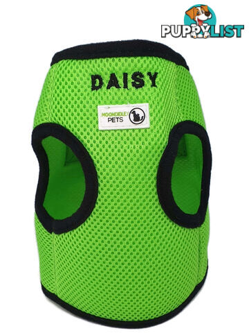 Doggie ID Vest Soft Air Mesh Personlised Embroidered - MDPIDVESXSLBLU