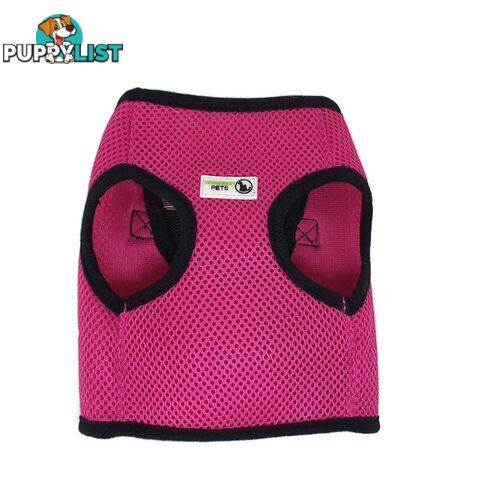 Doggie ID Vest Soft Air Mesh Personlised Embroidered - MDPIDVESXSLBLU