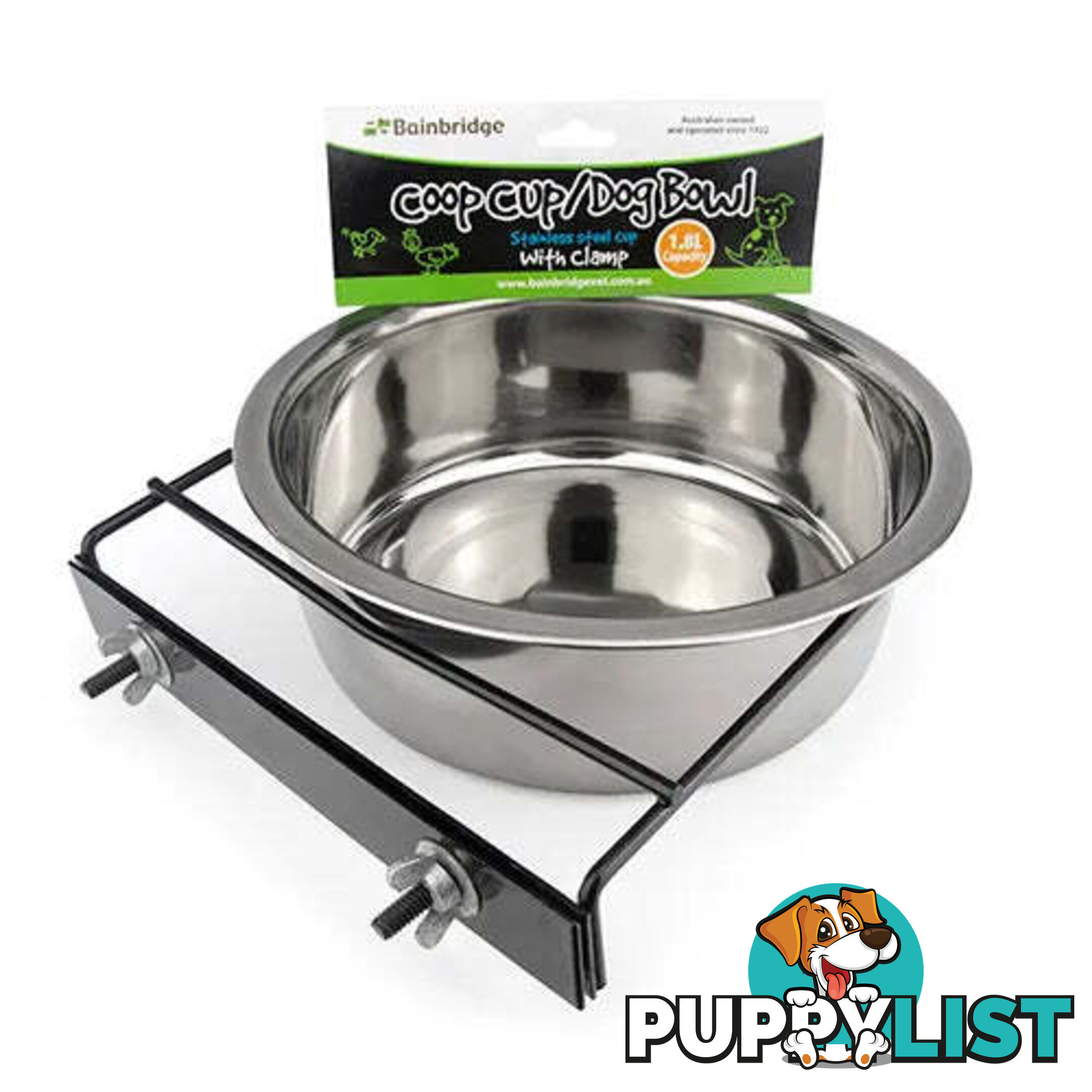 COOP CUP WITH CLAMP HOLDER - BAINBRIDGE - BB-A7224