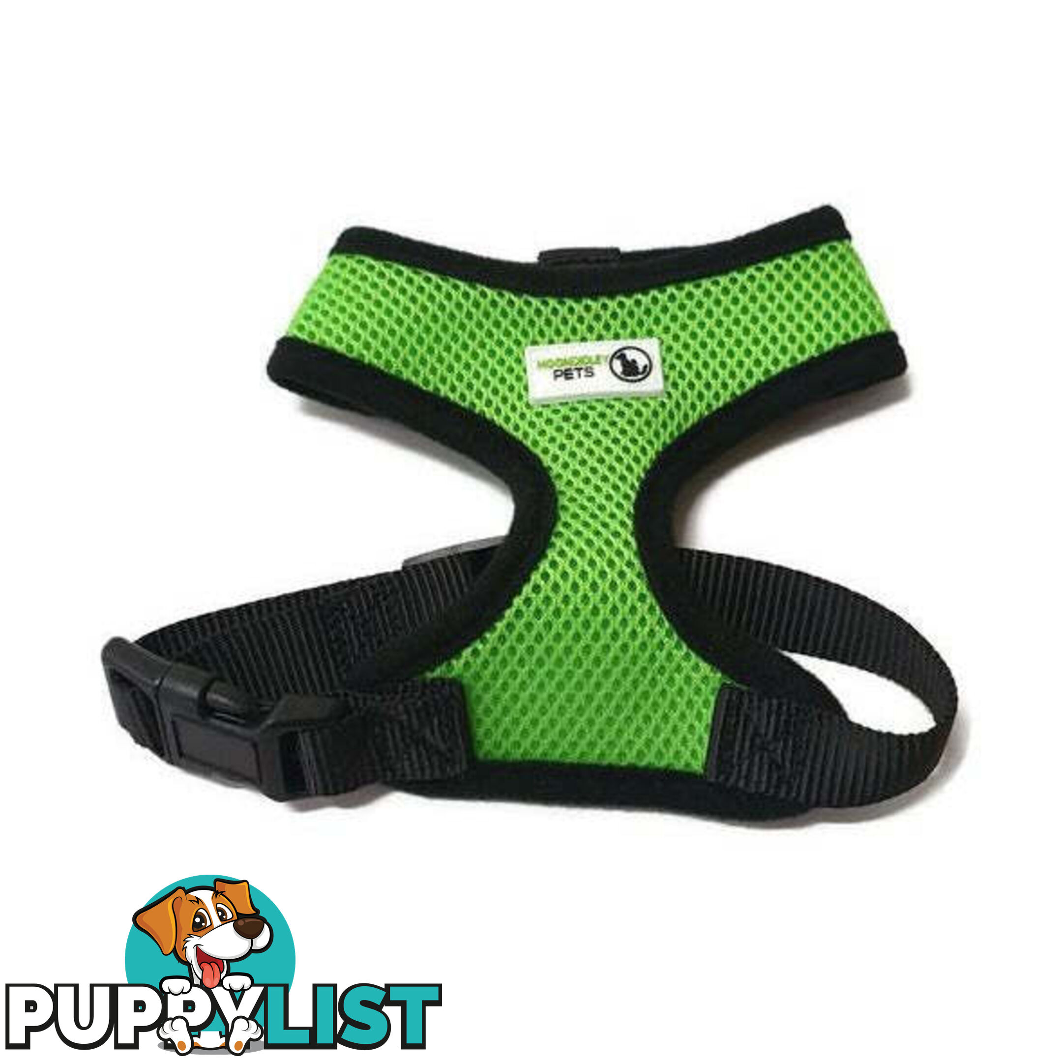 Pet Harness Soft Air Mesh Padded Adjustable  - Moondidley Pets - MDPHARMESLNVY