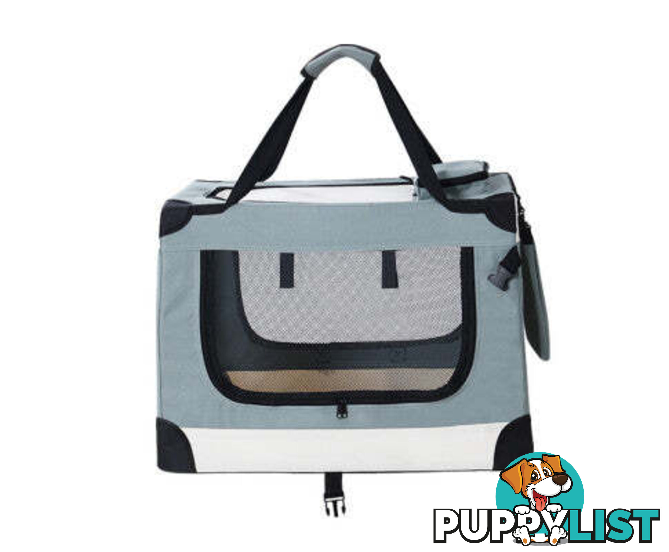 i.Pet Pet Carrier Soft Crate Dog Cat Travel Portable Cage Kennel Foldable - PET-CARRIER-2XL-BL
