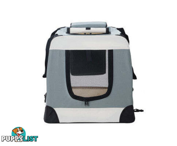 i.Pet Pet Carrier Soft Crate Dog Cat Travel Portable Cage Kennel Foldable - PET-CARRIER-2XL-BL