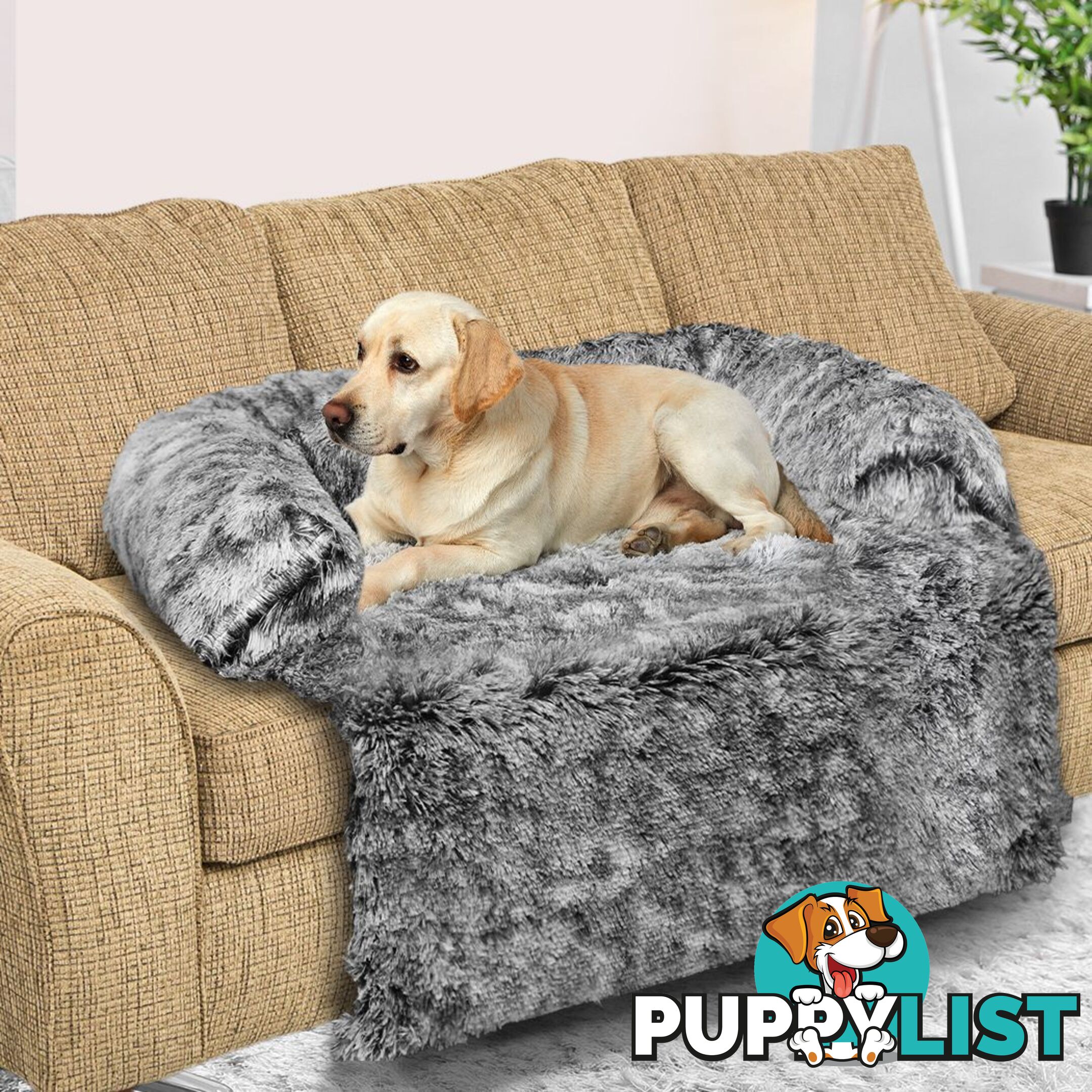 Pet Protector Sofa Cover Dog Cat Couch Cushion Slipcovers Seater -PaWz - WB-PT1120-M-CH