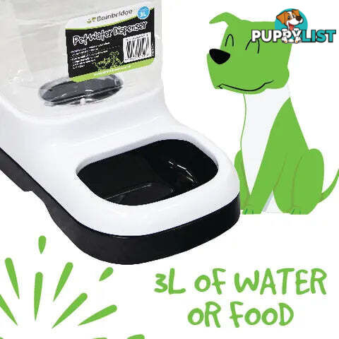 DOG FOOD & WATER DISPENSERS - BAINBRIDGE - BB-A7133