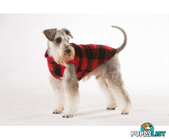 Red Check Dog Pyjamas - V208-PJ-RC60