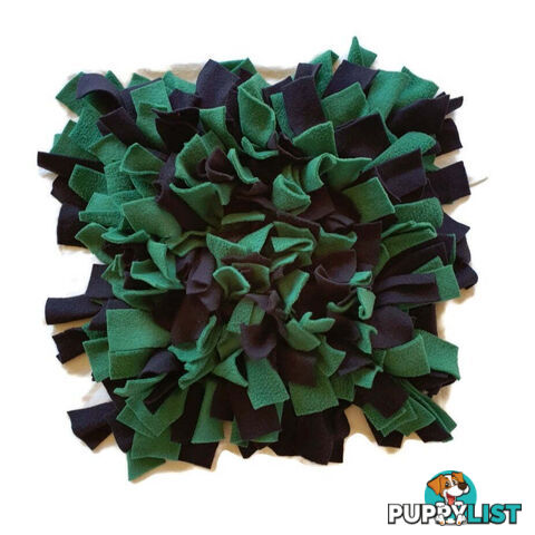 Snuffle Mats - Premium Heavy Duty Rubber Based - Pet Treat Play - Calms Anxiety - Slow Feeder - SNUFFLE-S-RDGN