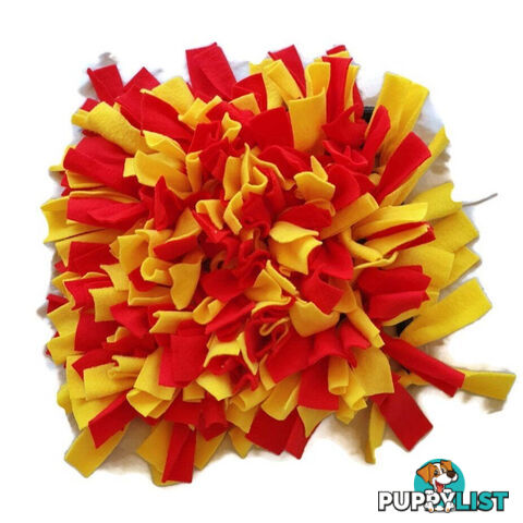 Snuffle Mats - Premium Heavy Duty Rubber Based - Pet Treat Play - Calms Anxiety - Slow Feeder - SNUFFLE-S-RDGN