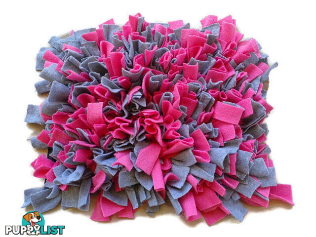 Snuffle Mats - Premium Heavy Duty Rubber Based - Pet Treat Play - Calms Anxiety - Slow Feeder - SNUFFLE-S-RDGN