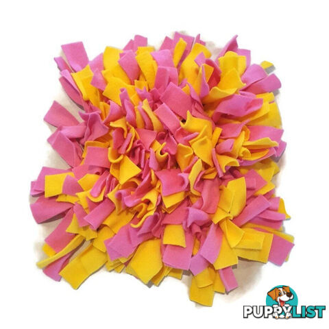 Snuffle Mats - Premium Heavy Duty Rubber Based - Pet Treat Play - Calms Anxiety - Slow Feeder - SNUFFLE-S-RDGN