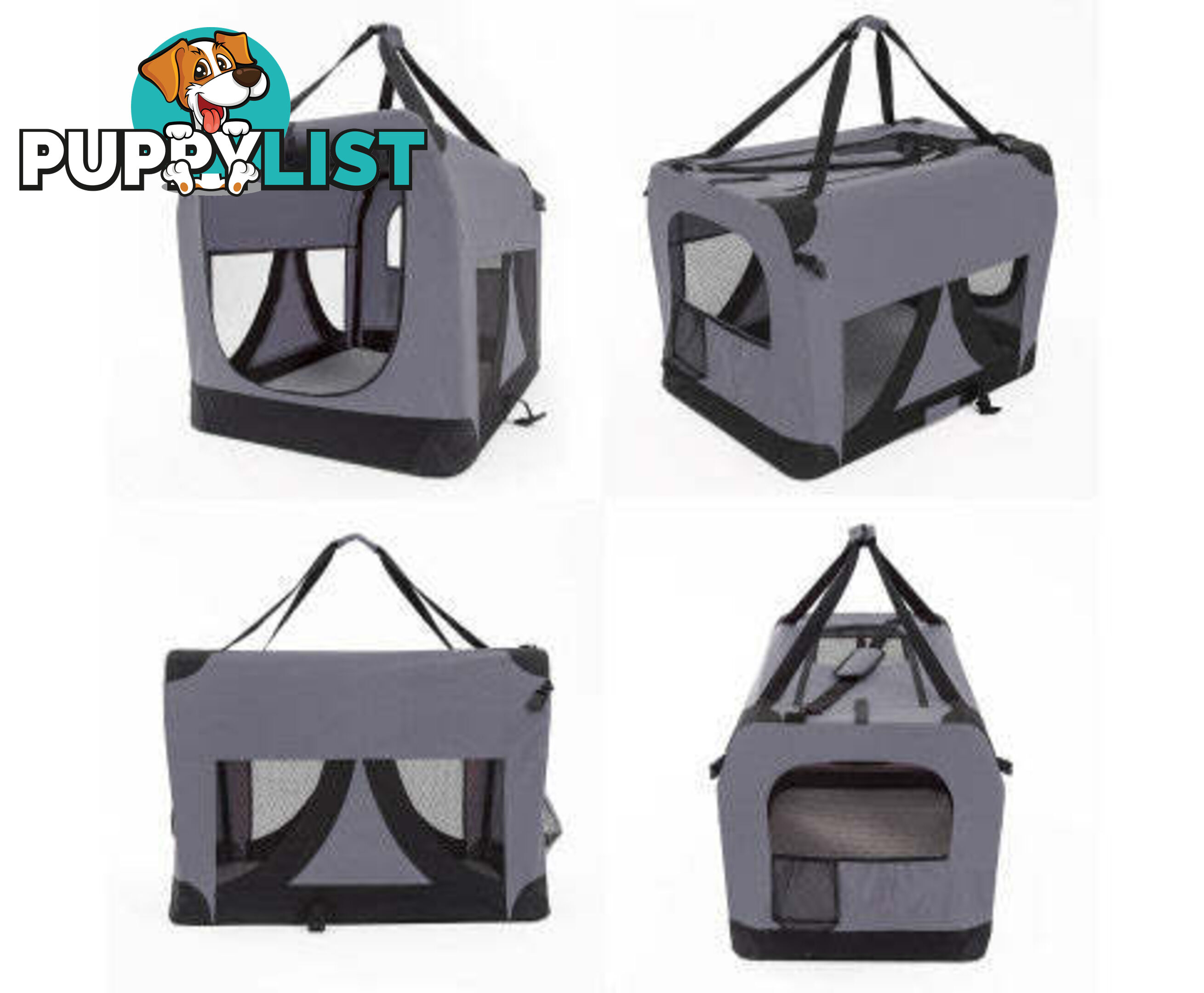 Paw Mate Portable Soft Dog Cage Crate Carrier - V274-PET-3002XL-RD