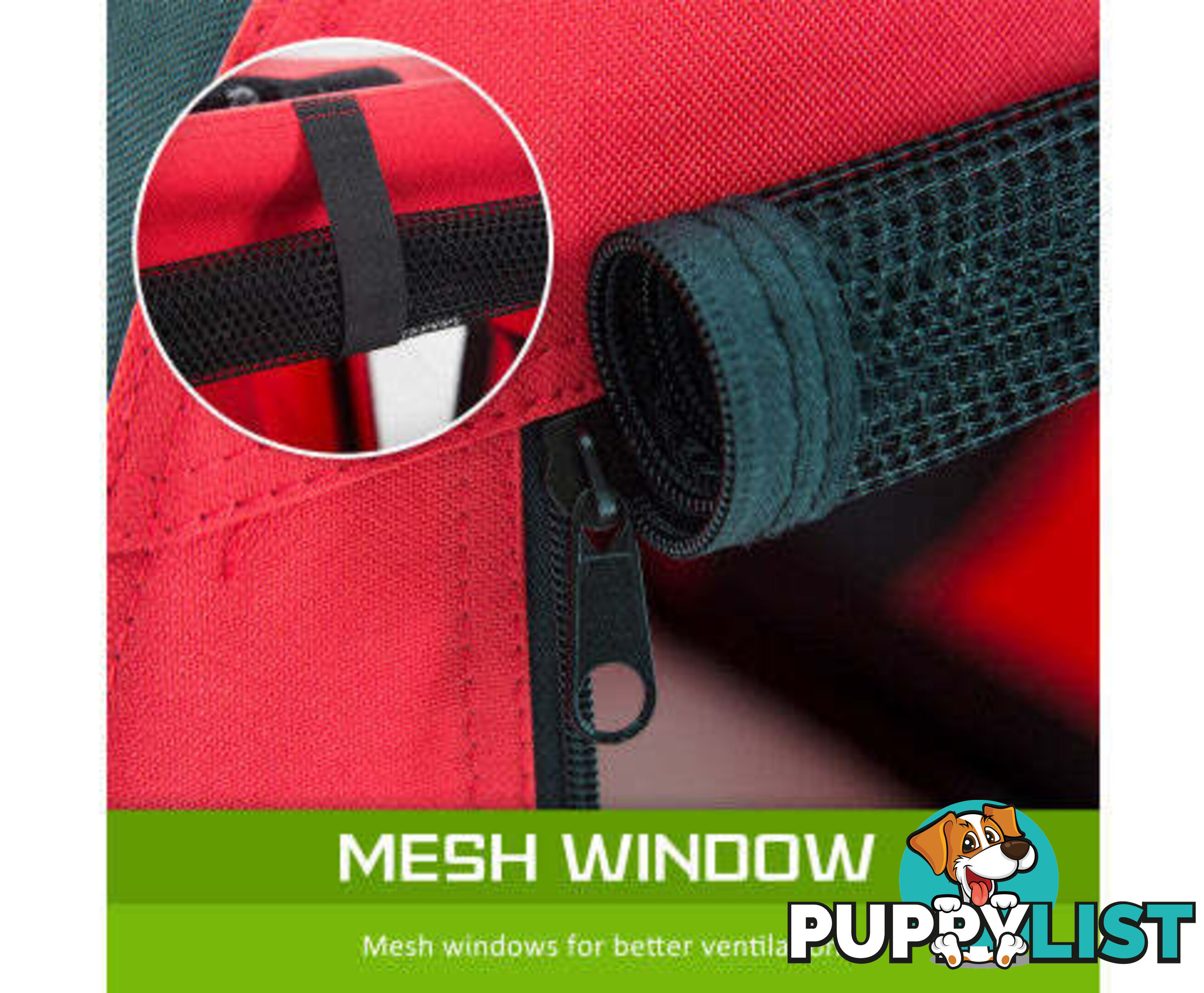 Paw Mate Portable Soft Dog Cage Crate Carrier - V274-PET-3002XL-RD