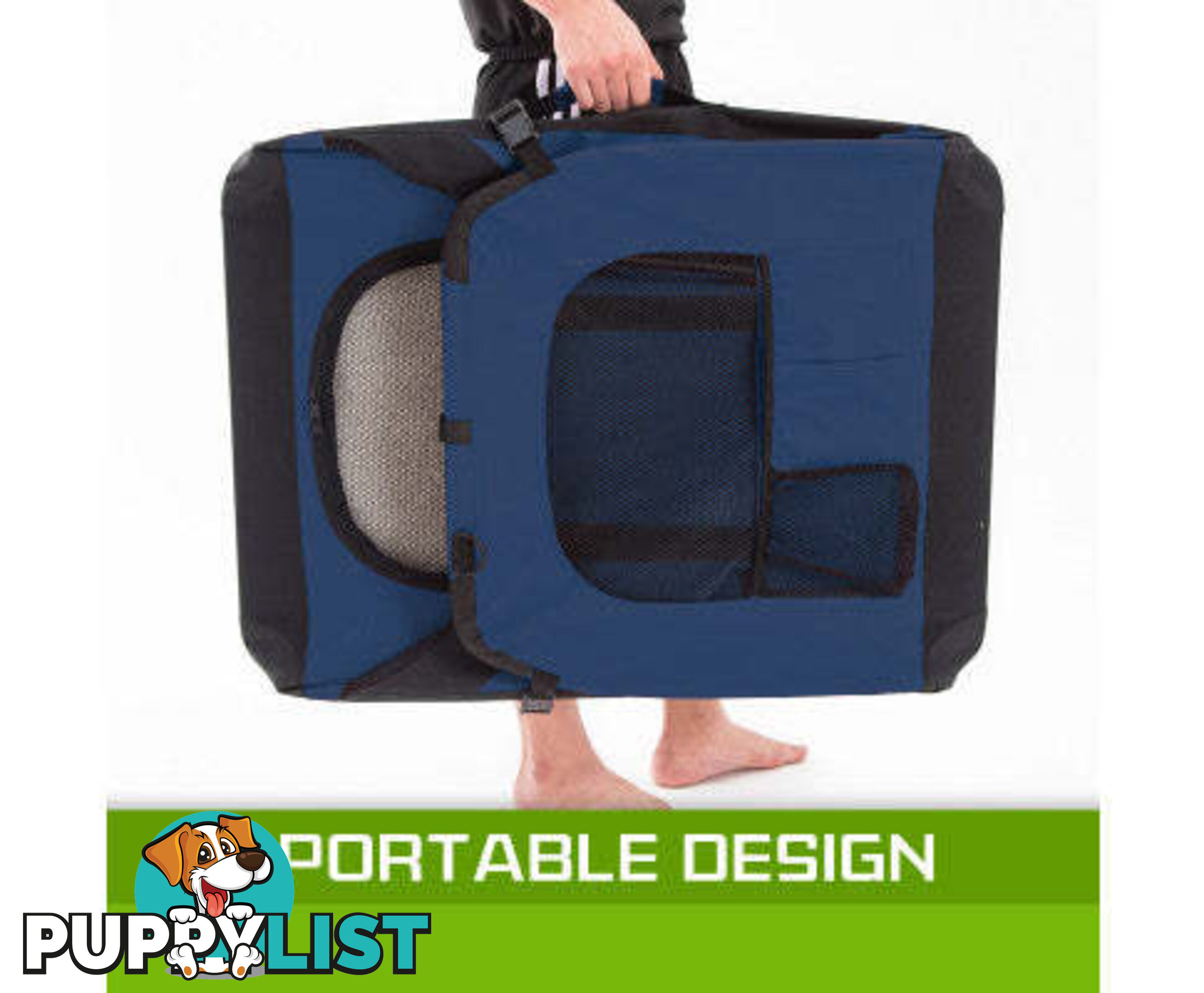 Paw Mate Portable Soft Dog Cage Crate Carrier - V274-PET-3002XL-RD