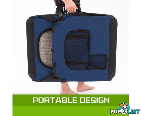 Paw Mate Portable Soft Dog Cage Crate Carrier - V274-PET-3002XL-RD