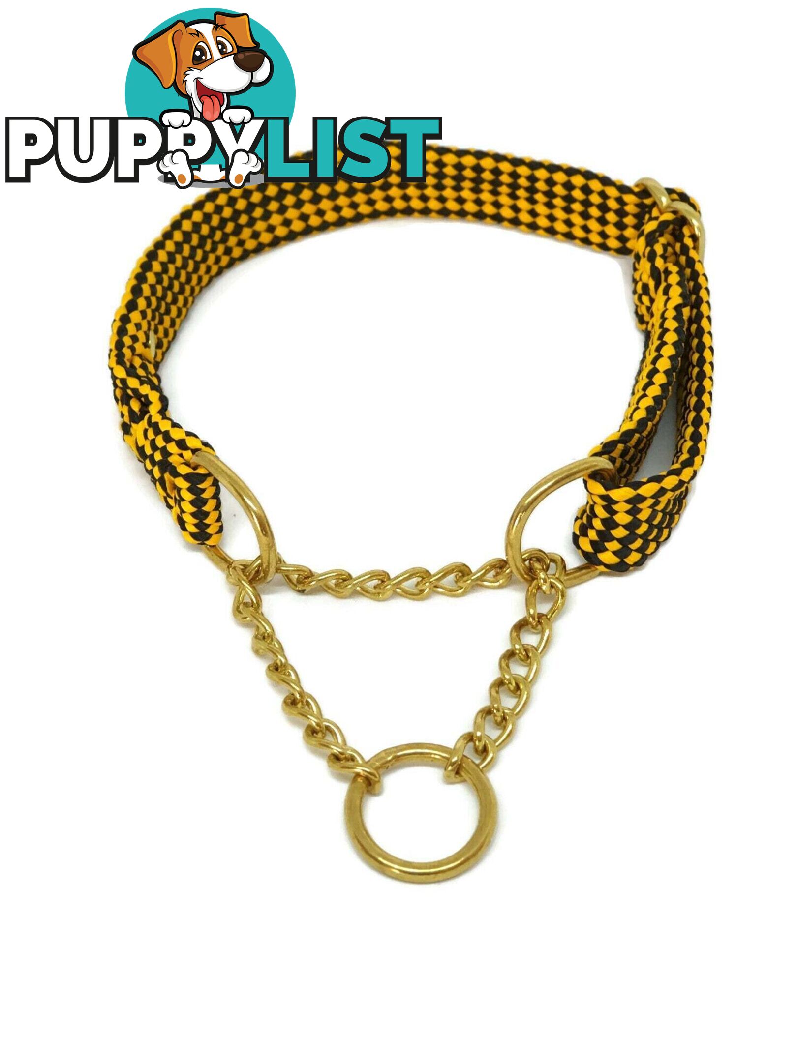 Martingale Dog Collars No Stitching Tough Yarnix - YNXCOLMARM10BLK