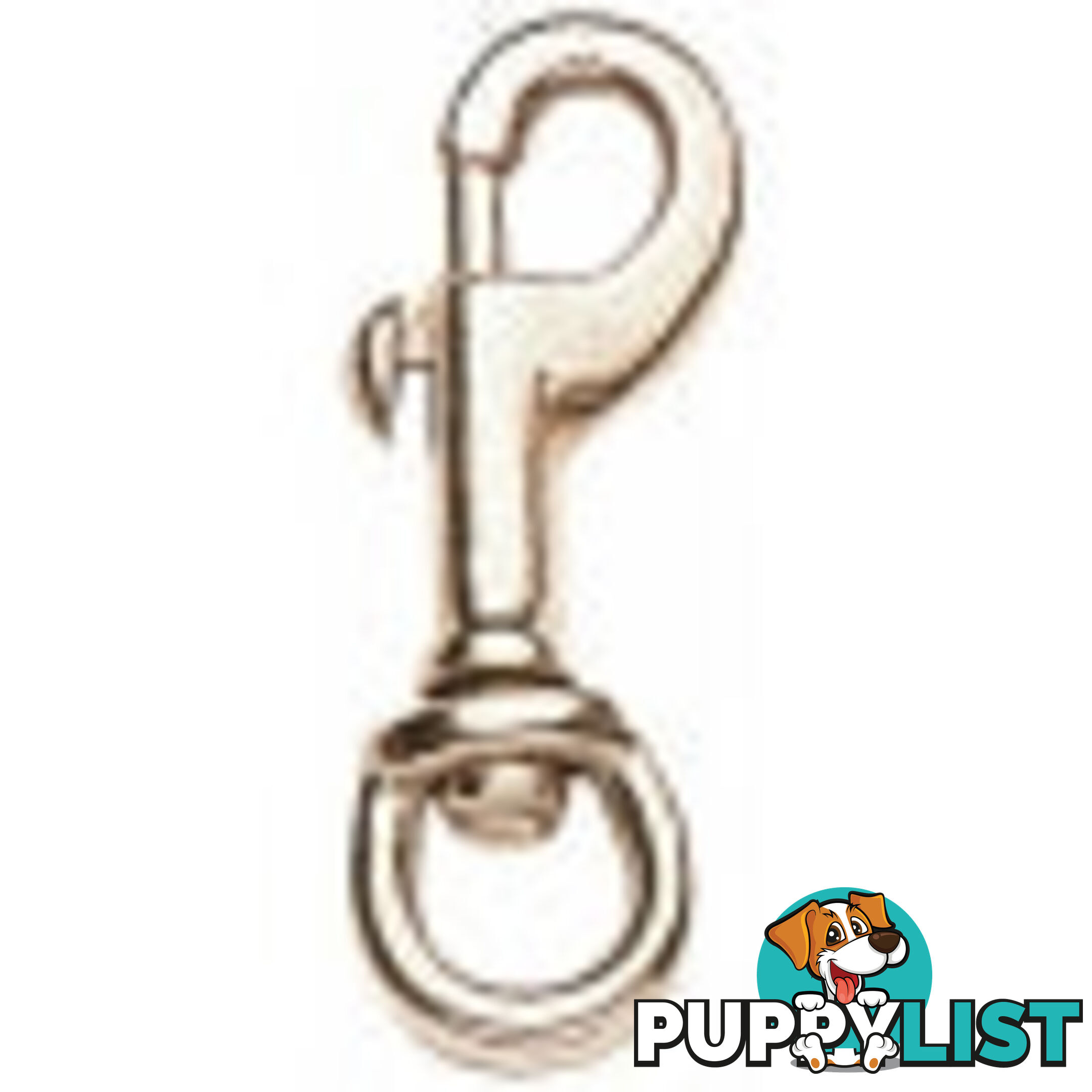 Dog Clips - Snaphooks, Nickel Plated - BUN-CLIP-RNEYE-22