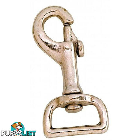 Dog Clips - Snaphooks, Nickel Plated - BUN-CLIP-RNEYE-22