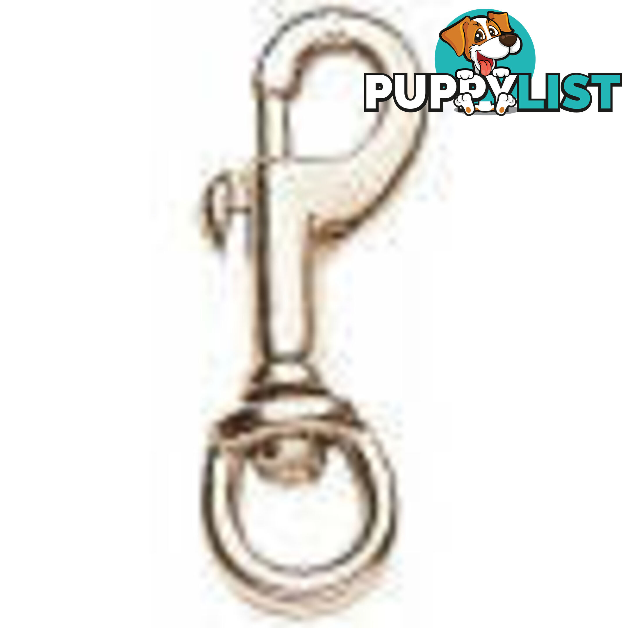 Dog Clips - Snaphooks, Nickel Plated - BUN-CLIP-RNEYE-22