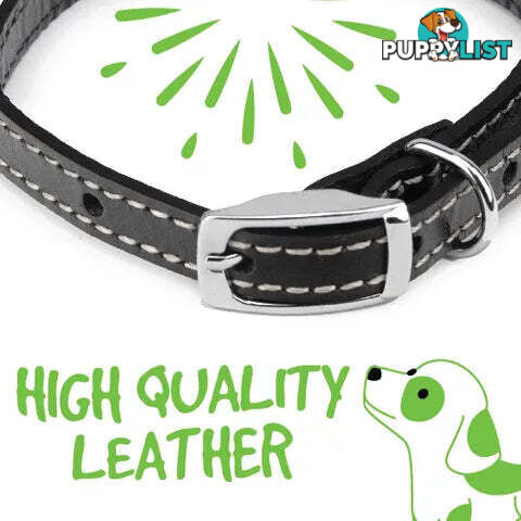 LEATHER COLLARS - BAINBRIDGE - BB-A7019-BRN